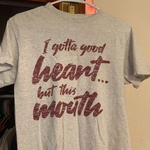 Just a cute tee to hangout in :)